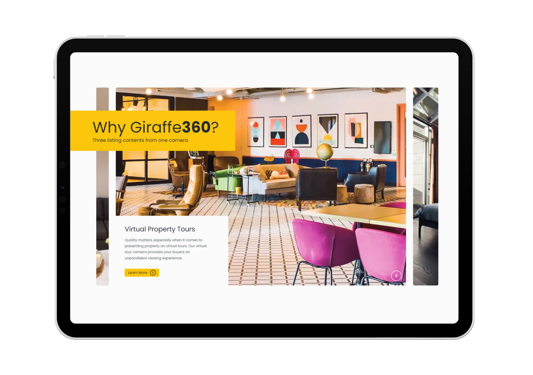 giraffe-360-ipad-website-design