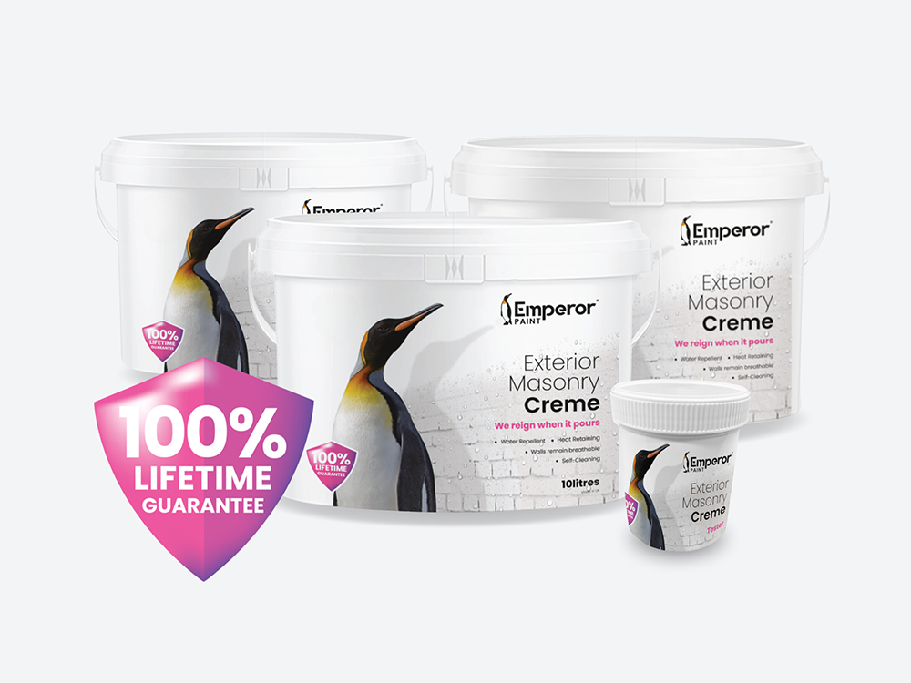 Emperor Paint masonry creme