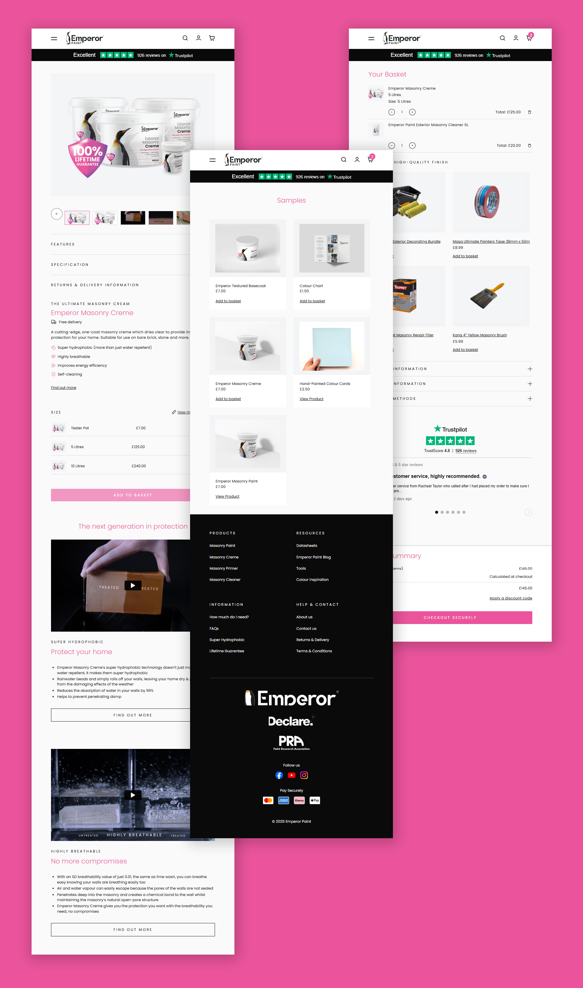 Woocommerce Paint Website Design