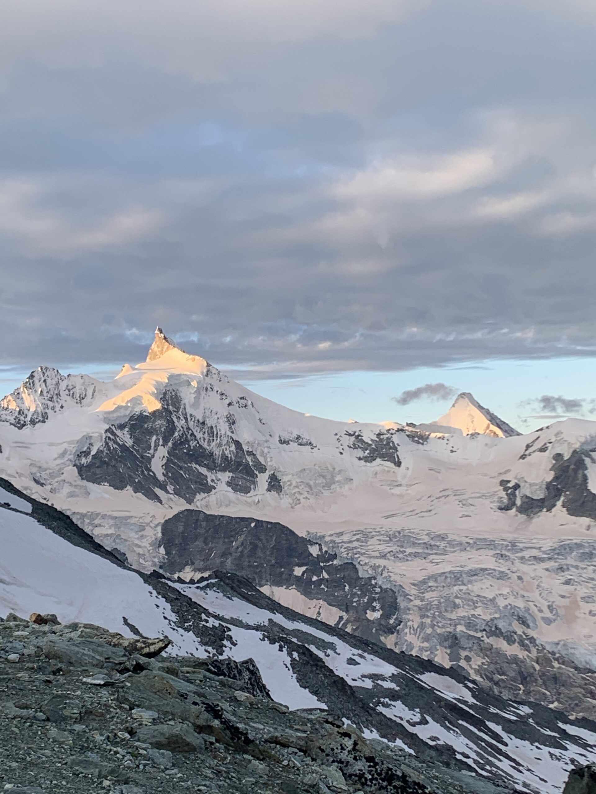 snowy mountains